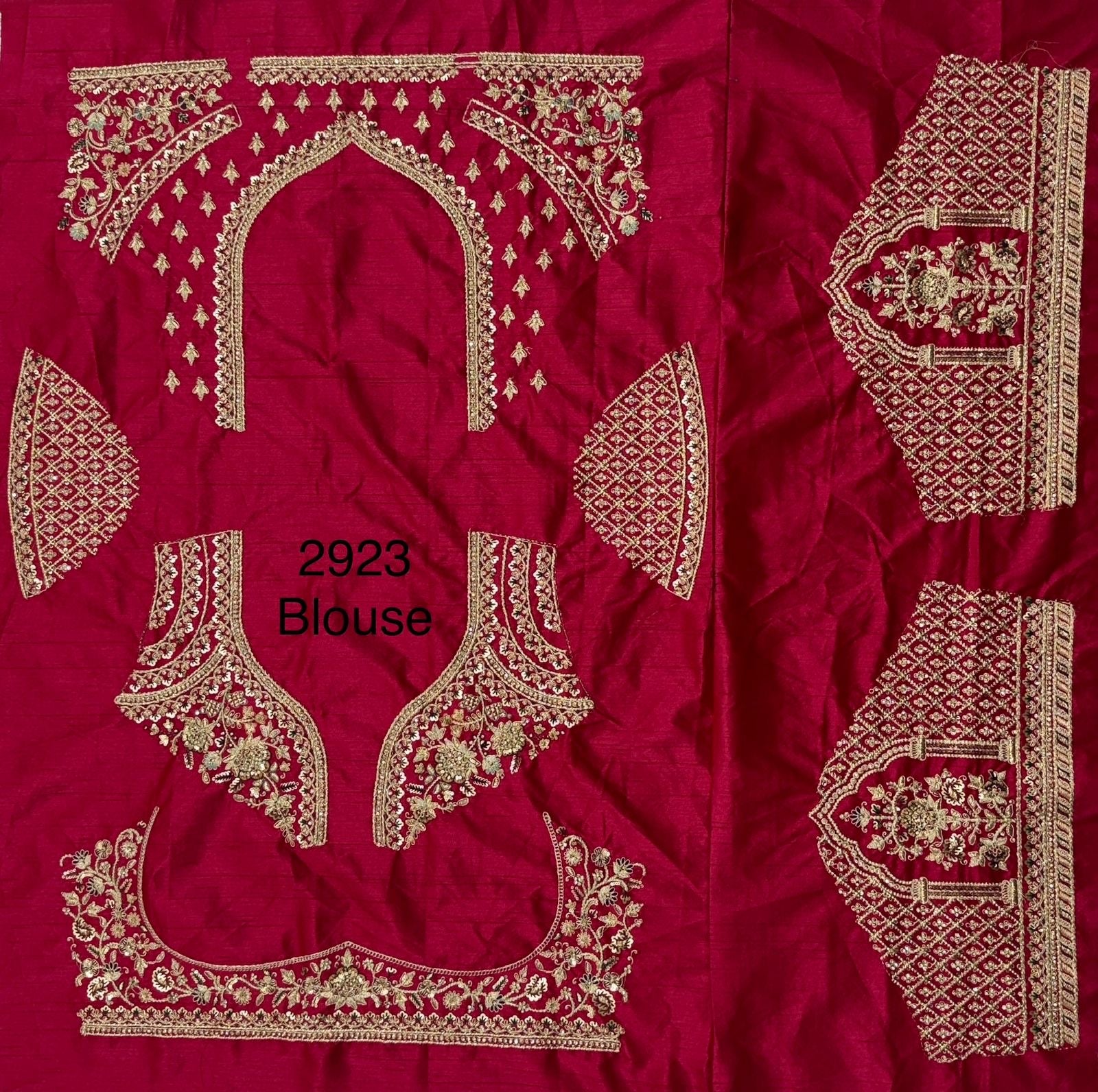 Heavy Bridal Lehenga – Double Dupatta Cadbury Silk Designer Ensemble | Code: 2923