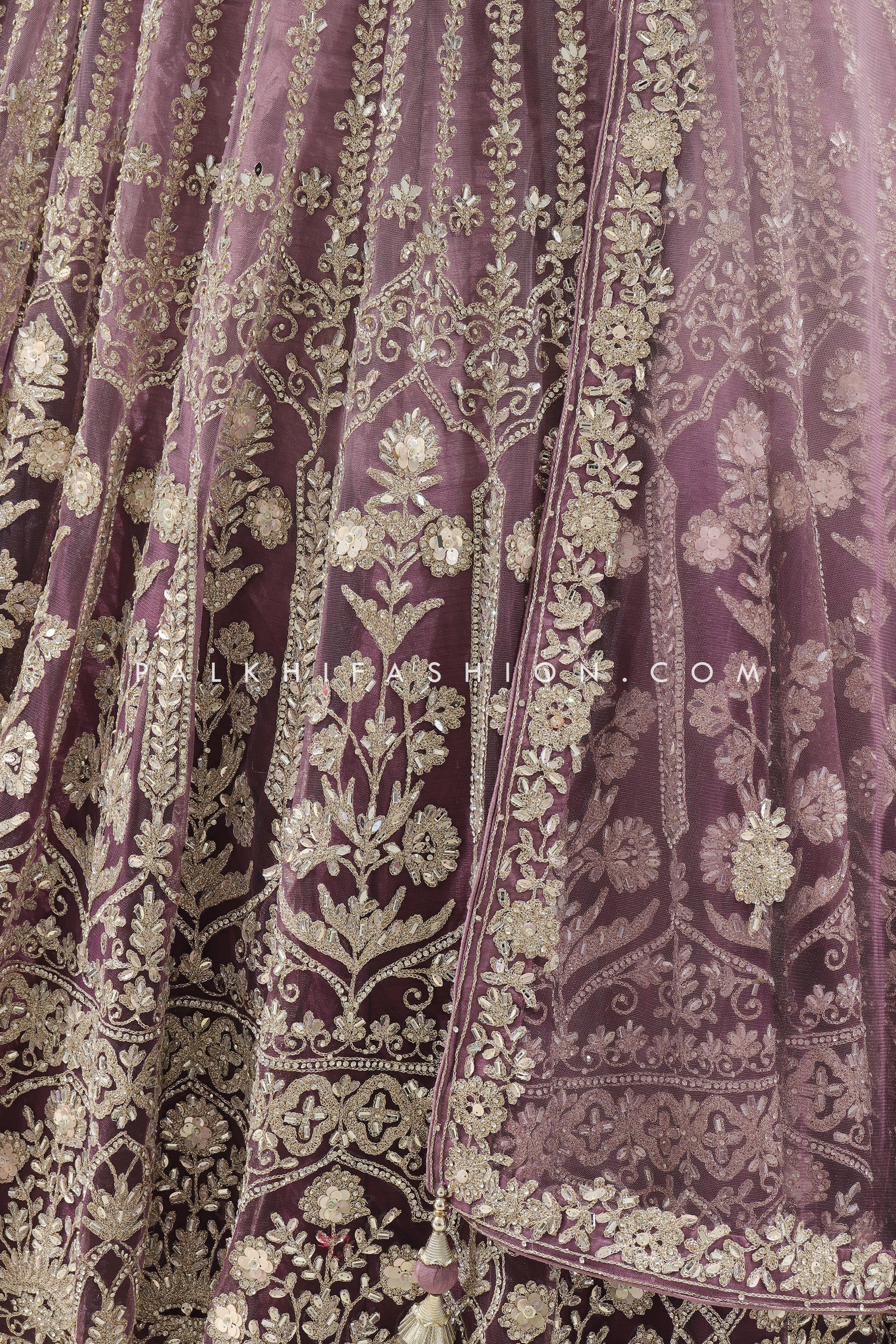 Royal Grandeur: Premium lilac/Purple Designer Lehenga Choli