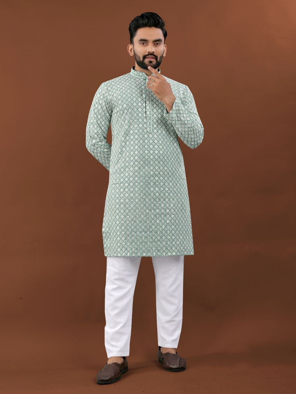 Men’s Traditional Wear Kurtas – Royal Comfort & Style