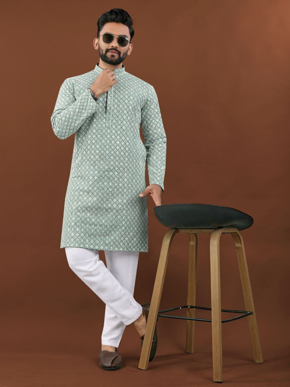 Men’s Traditional Wear Kurtas – Royal Comfort & Style