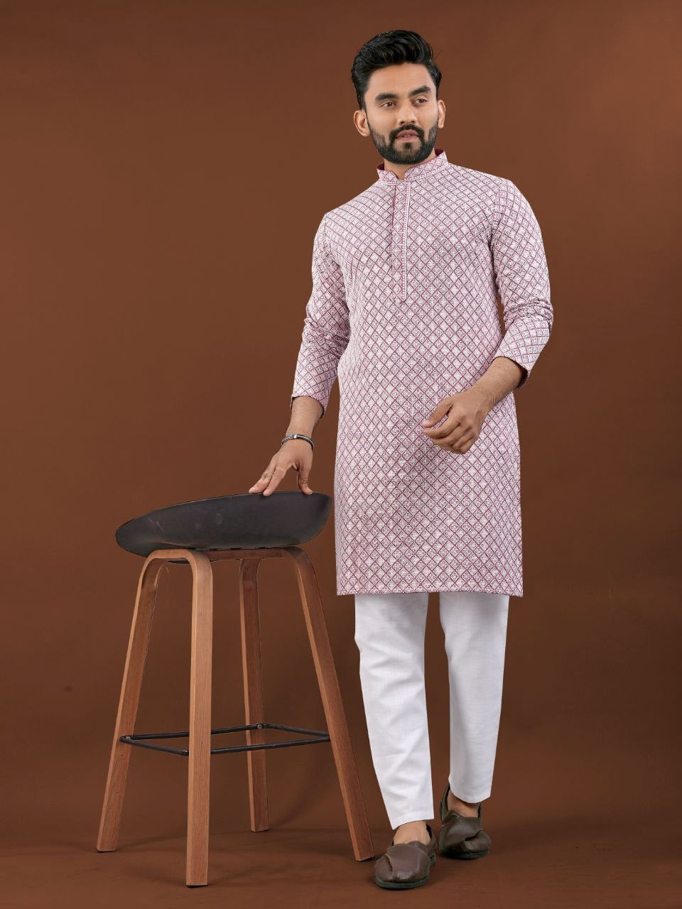 Men’s Traditional Wear Kurtas – Royal Comfort & Style