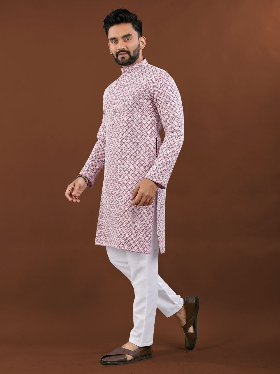 Men’s Traditional Wear Kurtas – Royal Comfort & Style