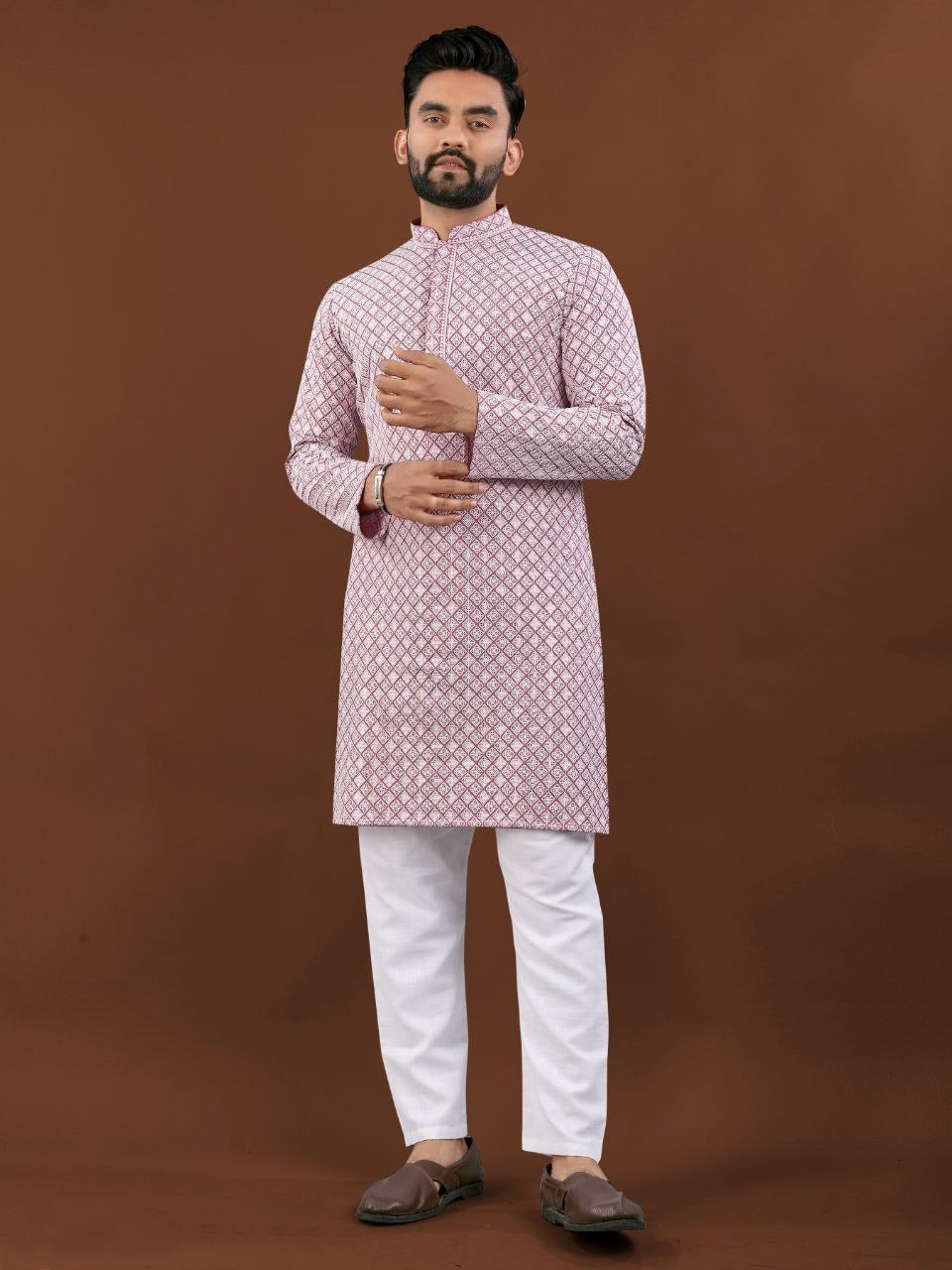 Men’s Traditional Wear Kurtas – Royal Comfort & Style