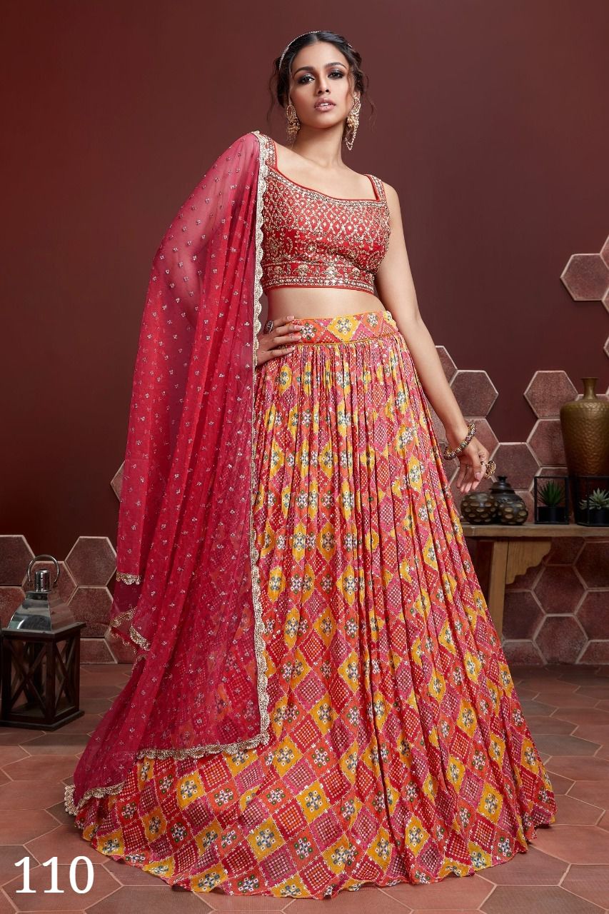The New Era of Fashion โ Designer Lehenga Collection (Series 101โ110)