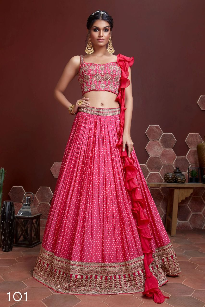 The New Era of Fashion โ Designer Lehenga Collection (Series 101โ110)