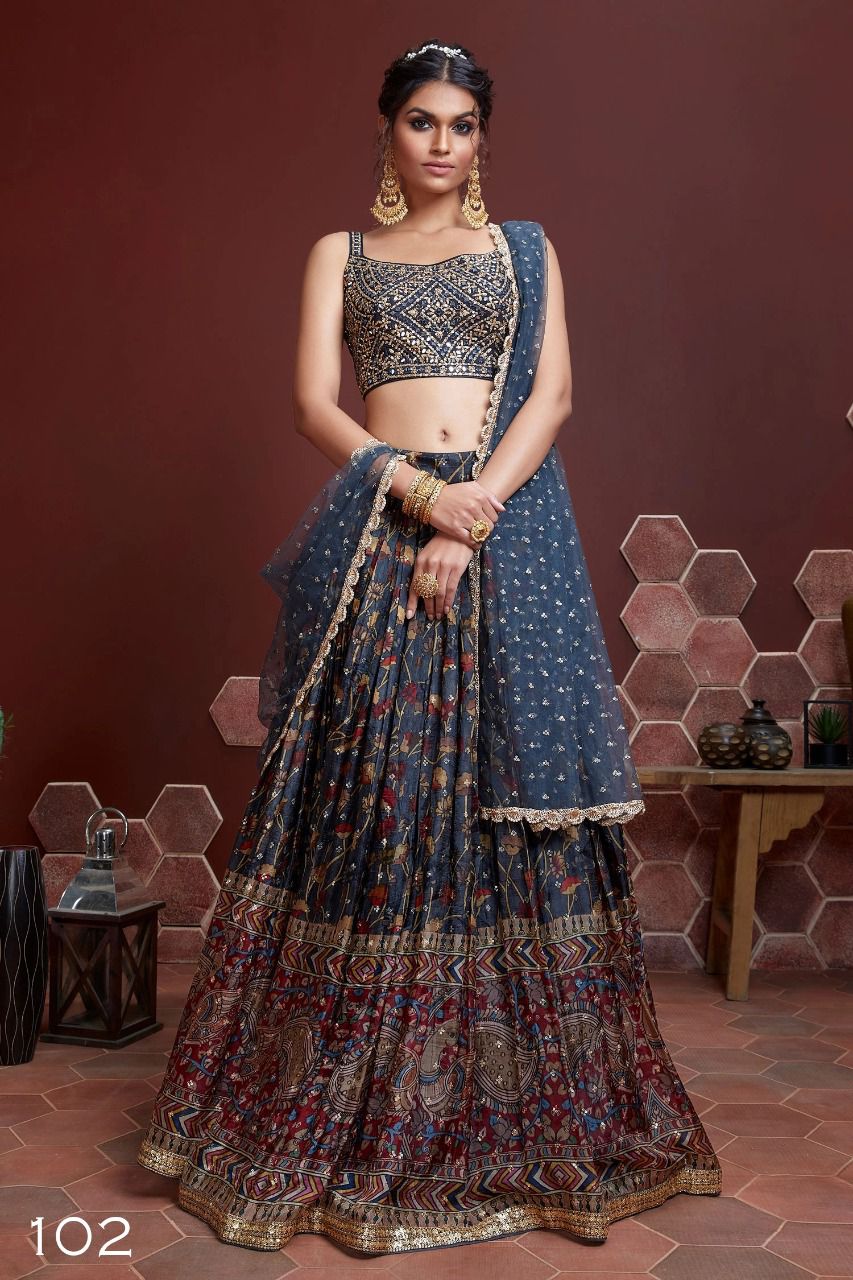 The New Era of Fashion โ Designer Lehenga Collection (Series 101โ110)