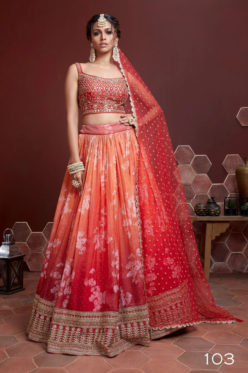 The New Era of Fashion โ Designer Lehenga Collection (Series 101โ110)