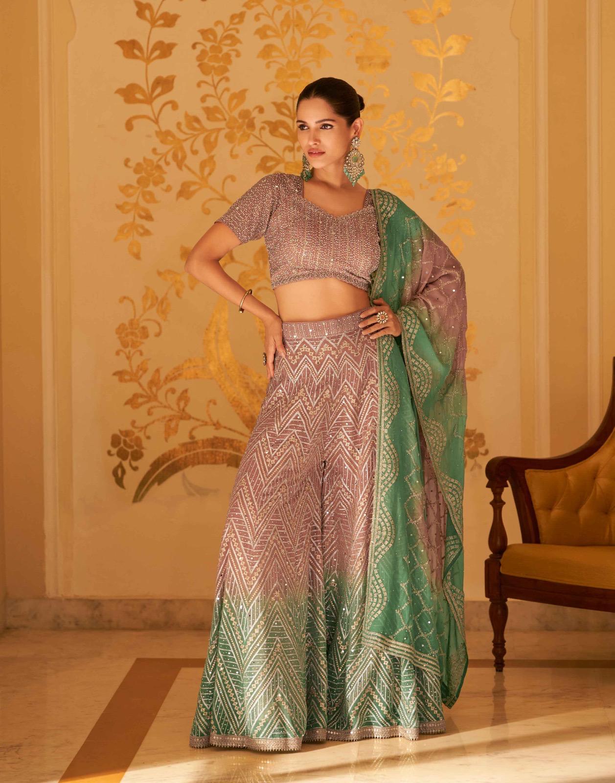 LASKARA – Pink and Green Timeless Elegance Ensemble