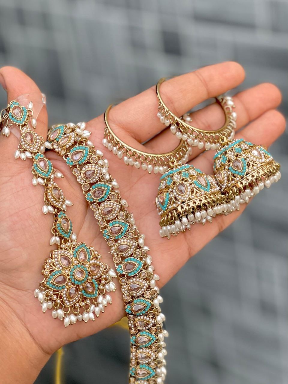 Premium Quality Reverse AD Stone Work Polki Choker