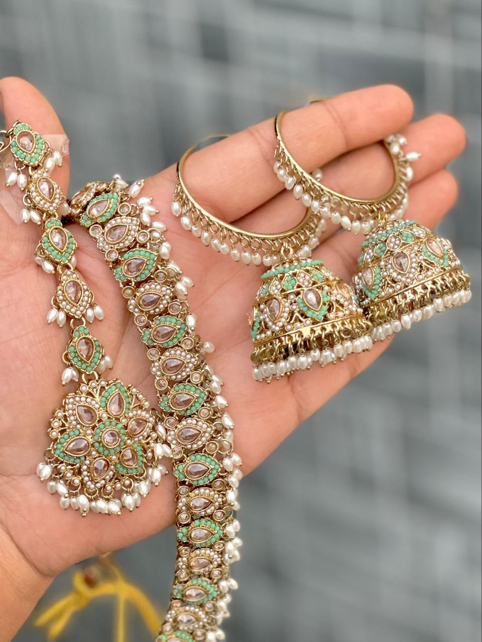 Premium Quality Reverse AD Stone Work Polki Choker