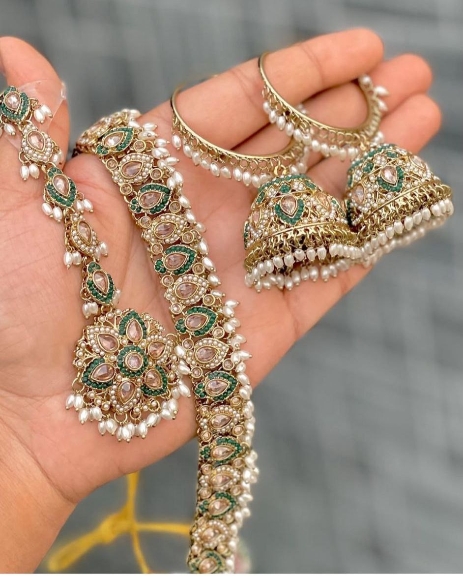 Premium Quality Reverse AD Stone Work Polki Choker