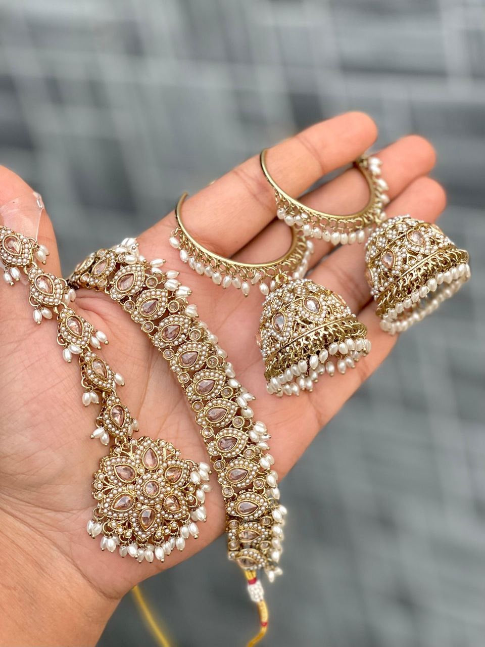 Premium Quality Reverse AD Stone Work Polki Choker