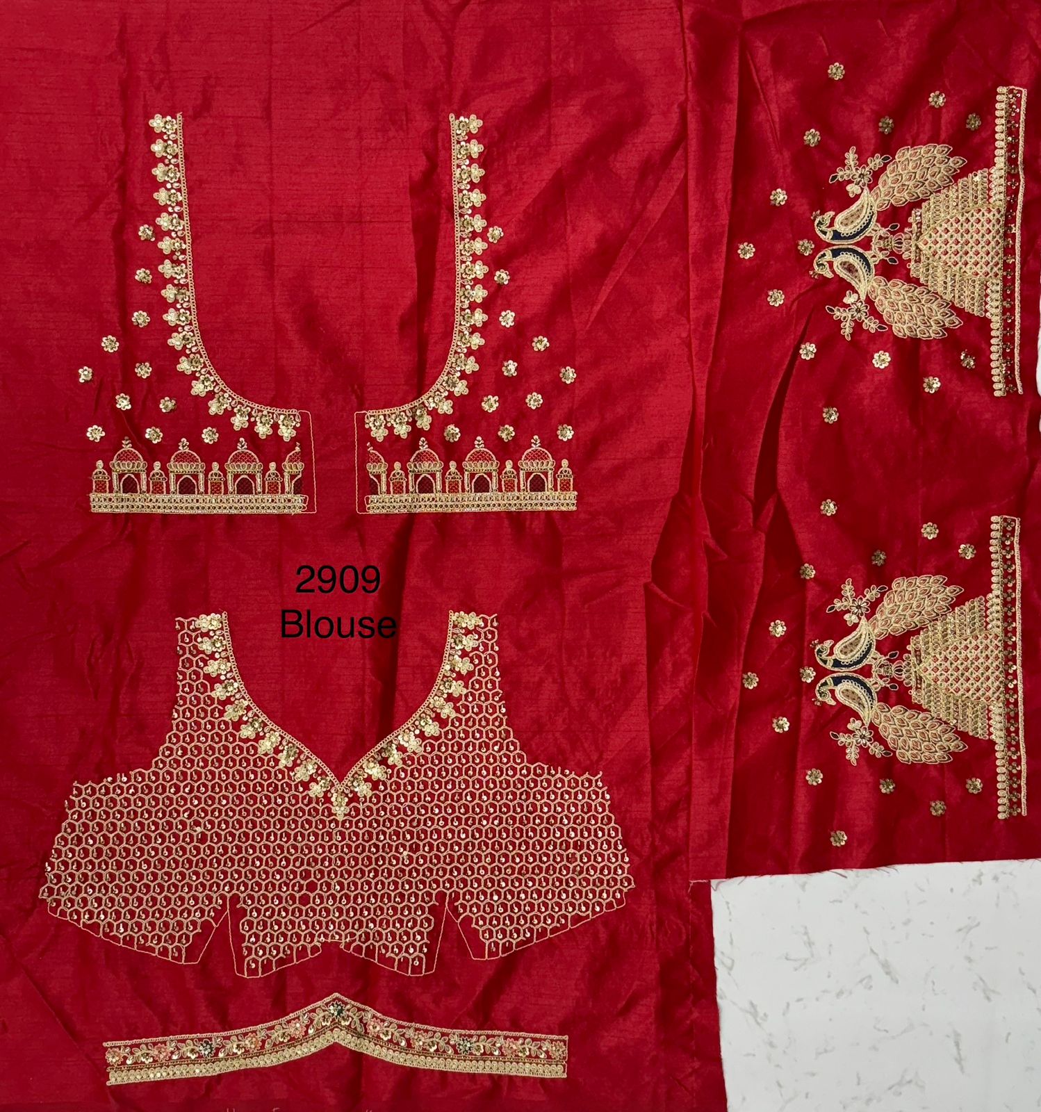 Amazing Hand Work Bridal Lehenga Choli with Double Dupatta