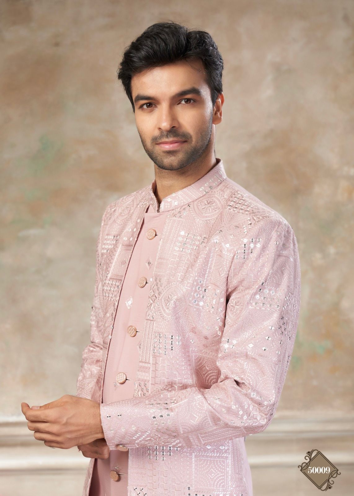 Men’s Kurta – Wedding Collection | Heavy Embroidered Indo-Western Kurta Set for Men | Pure Viscose Fabric Designer Outfit